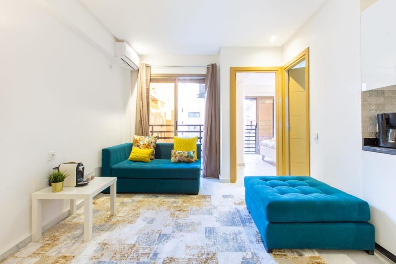 Apartament New! Luxury'N Colorful, Gueliz Marrakesz Zewnętrze zdjęcie